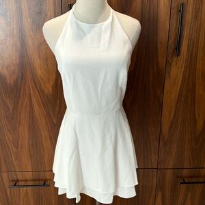 SUMMER SALE BUNDLE AND SAVE!  Alice + Olivia White Romper looks like mini dress
